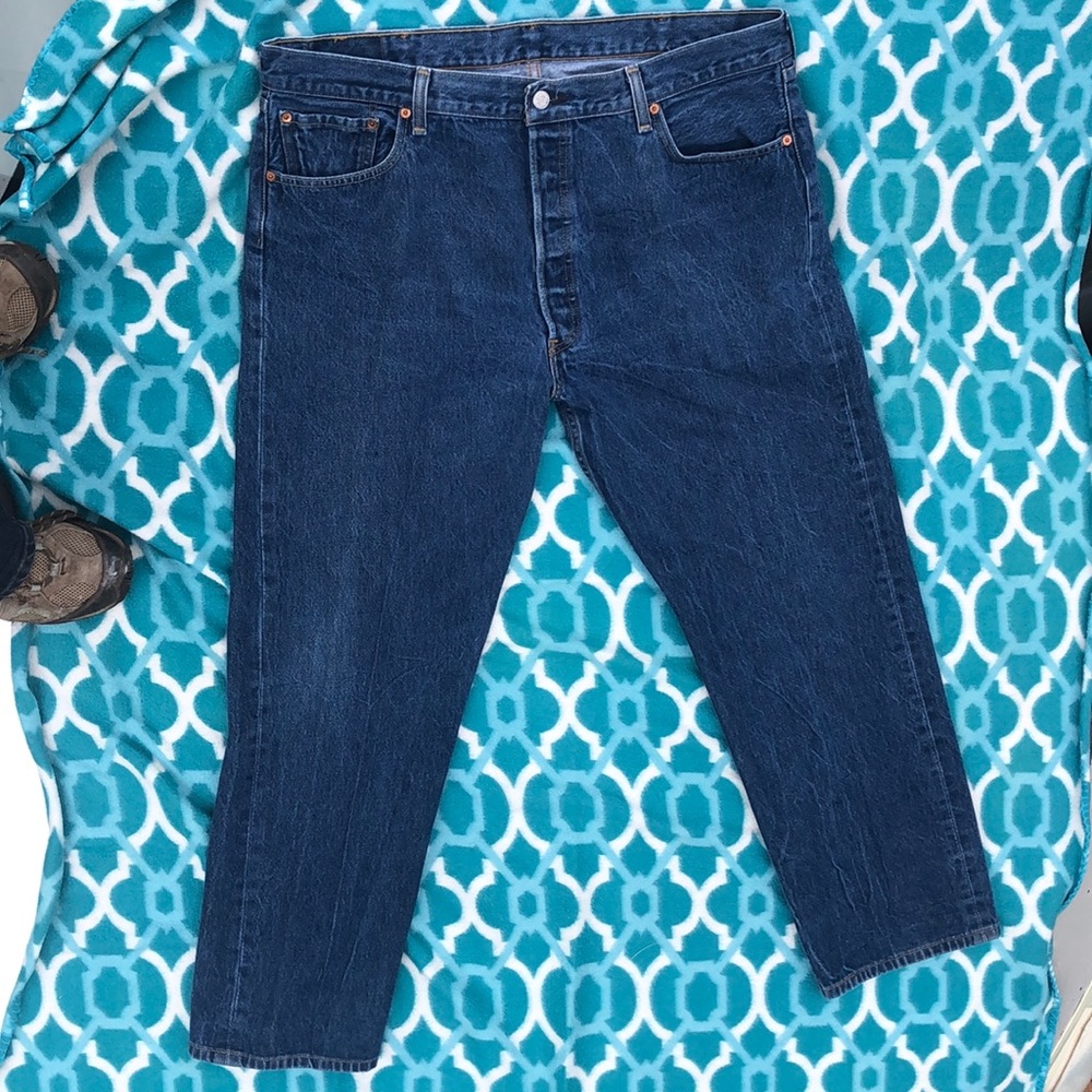 Levi 501 Button Fly Men’s Jeans W42 L32